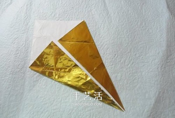 The basic origami method of HTQ butterfly, there are no steps for shaping it! 