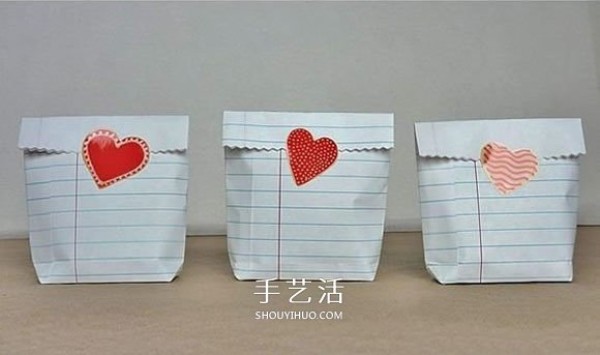 Mini bag folding diagram and simple gift paper bag origami tutorial