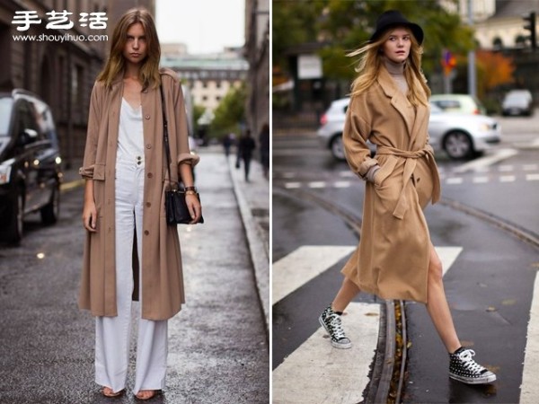 Get your caramel khaki coat ready for fall