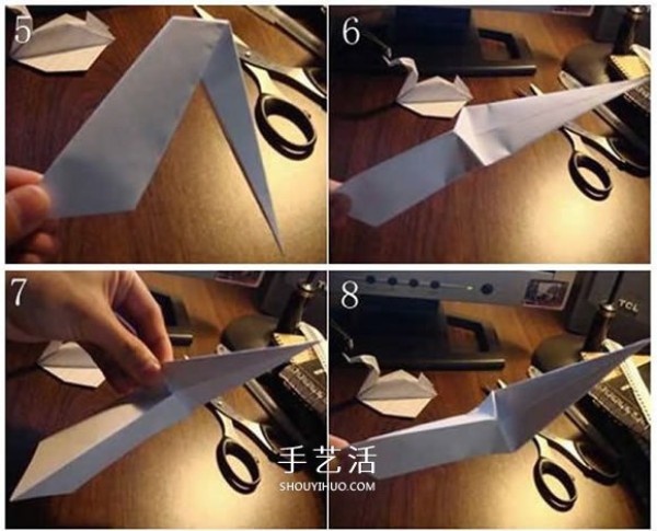 Jailbreak Paper Crane Illustrated Tutorial Handmade Origami Jailbreak Thousand Paper Cranes