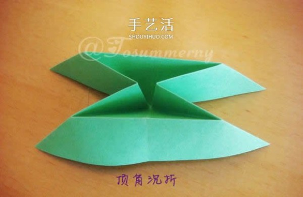 Christmas Star Folding Illustrated Tutorial How to Origami a Christmas Star Step by Step