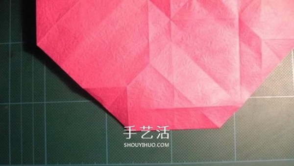 GG Rose Folding Illustration Beautiful and Detailed Rose Origami