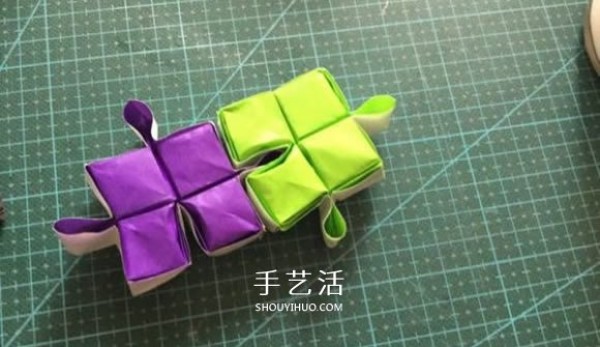 Origami Pieces, Illustrated Tutorial on Origami Puzzle