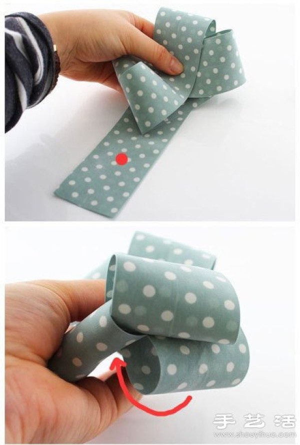 DIY Bow Knot Hairpin Illustrated Tutorial