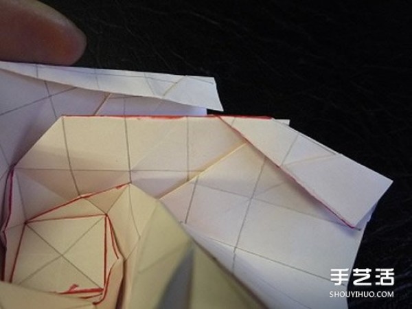 Japanese origami masters intricate rose origami tutorial with step-by-step illustration