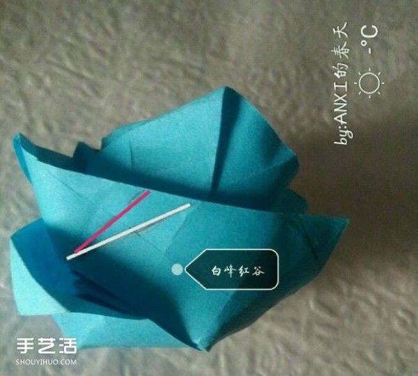 New Kawasaki Rose Folding Method Illustrated Handmade Origami New Kawasaki Rose Steps