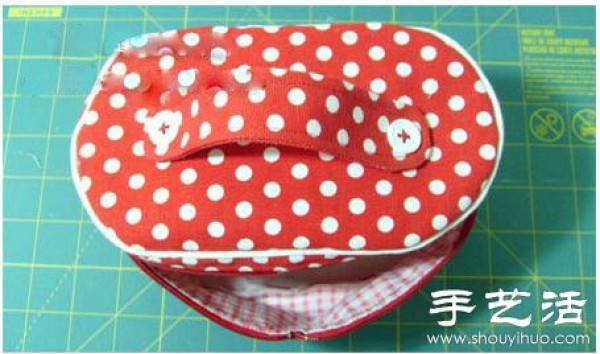 Detailed illustrated tutorial on homemade cosmetic bag/storage bag