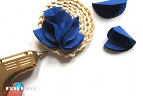 Ocean Wind Corsage DIY Handmade Illustrated Tutorial