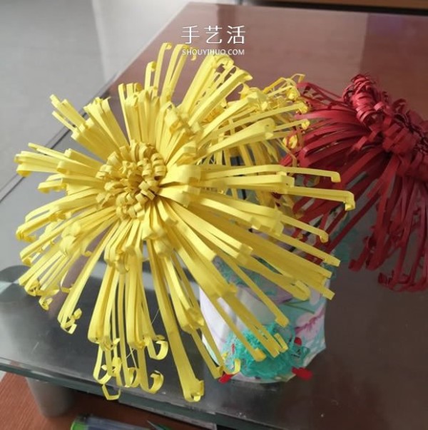 How to make big chrysanthemums for Double Ninth Festival, simple and beautiful! 