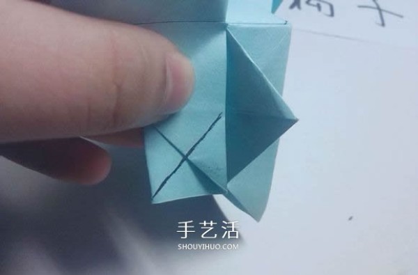 Teach you folding step by step! Detailed illustration of Kawasaki rose origami process