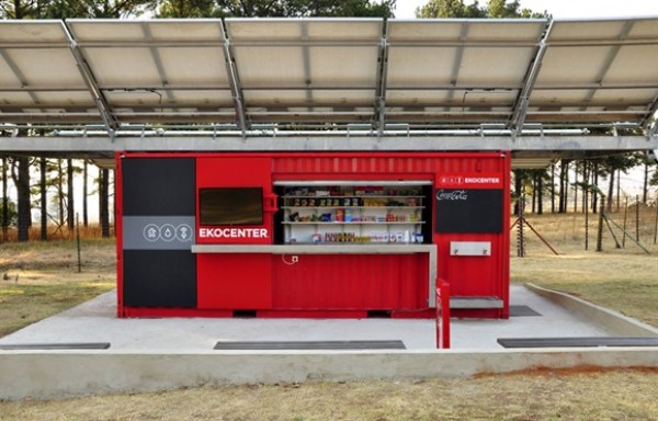 Coca-Cola Companys comprehensive store built using containers