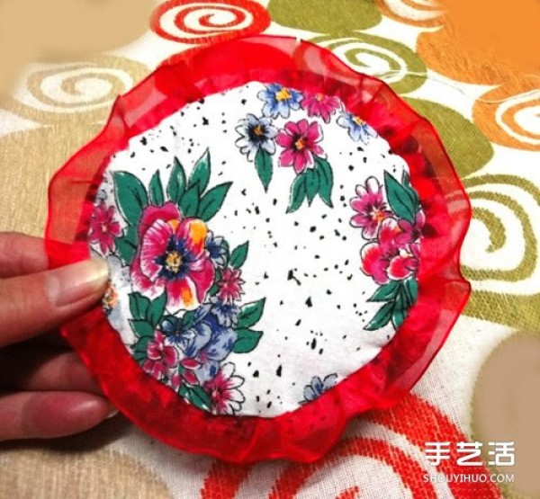 Detailed illustrated tutorial on DIY production method of fabric pumpkin storage basket