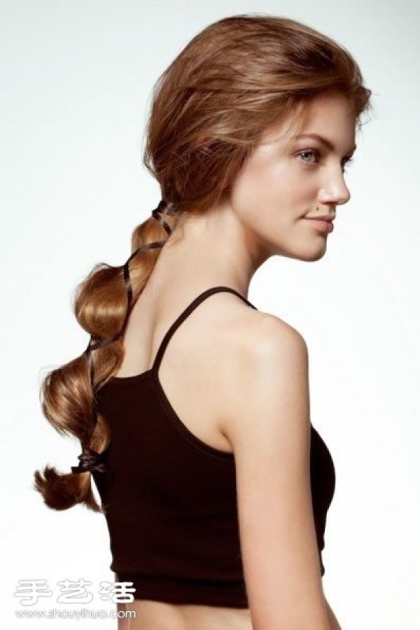 No more boring low ponytails, two romantic low-tail hairstyles DIY