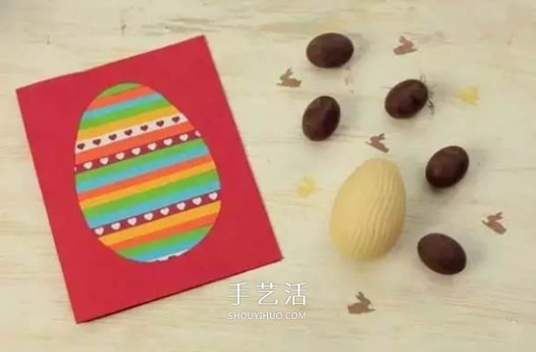 New Years Day is approaching, make a beautiful "round egg" greeting card as a gift