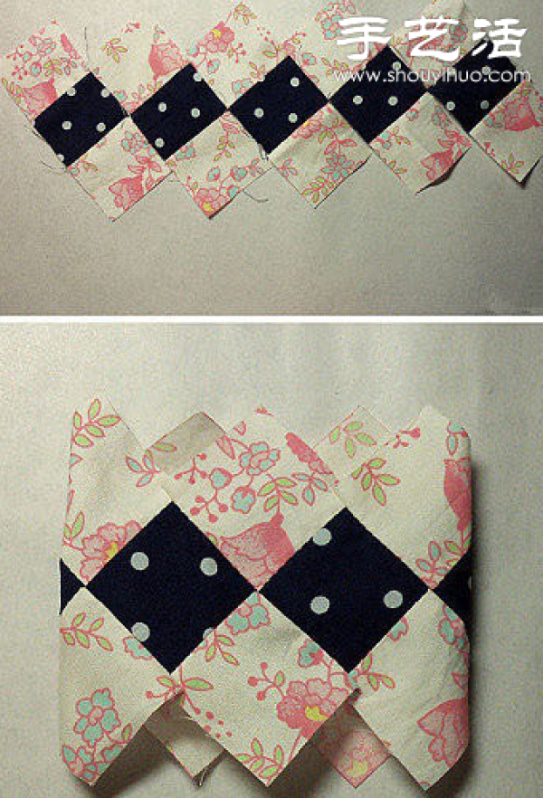 Patchwork handmade flower cushion/cushion/pillowcase