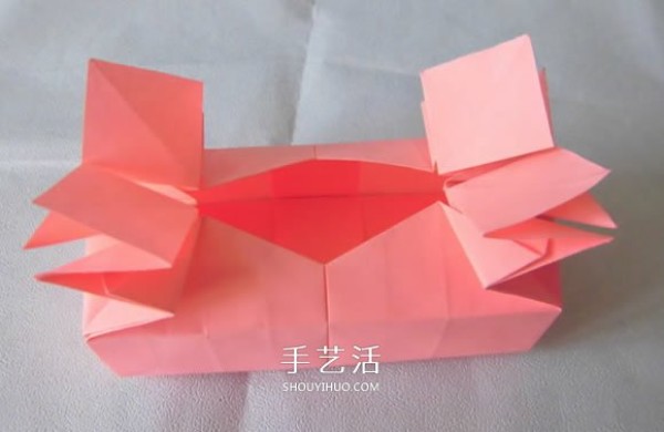 How to fold a lily tissue box and how to fold a tissue box with flowers and how to fold it