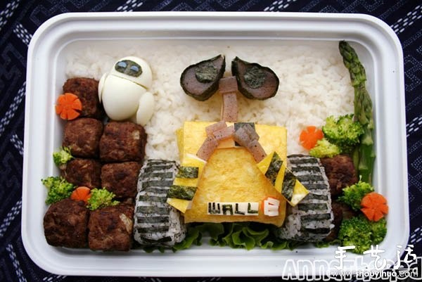 Cute and funny cartoon bento DIY