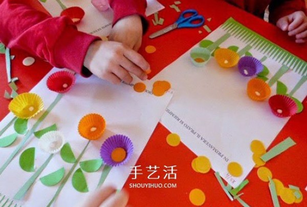 A simple and beautiful way to make Teachers Day greeting cards using cake paper