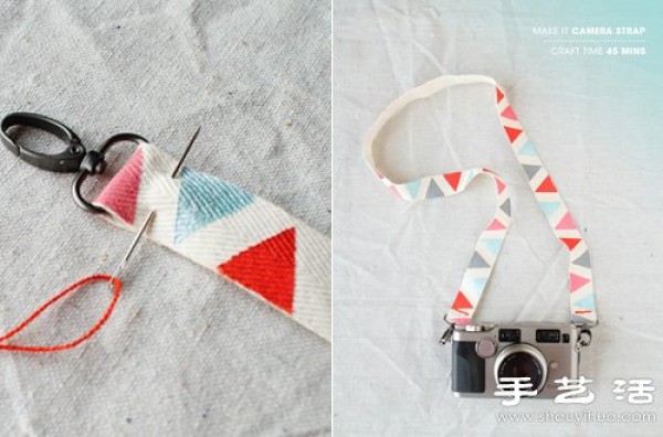 How to DIY a beautiful camera strap