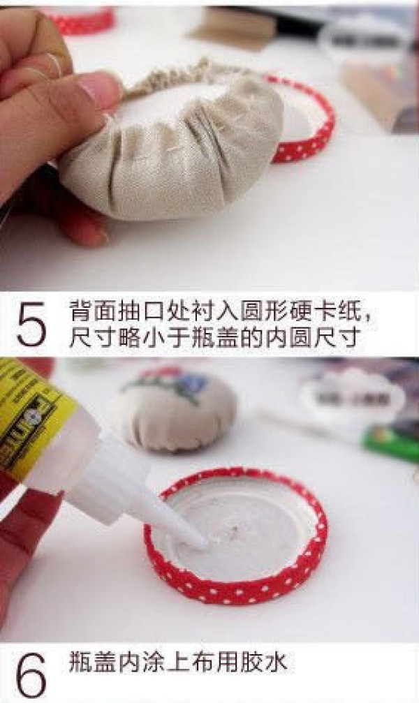 How to use DIY pins for can lid waste