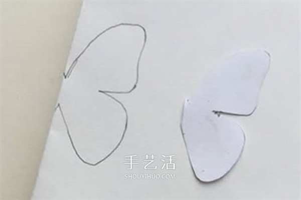 How to make a super simple Mothers Day card by making a homemade Mothers Day butterfly greeting card