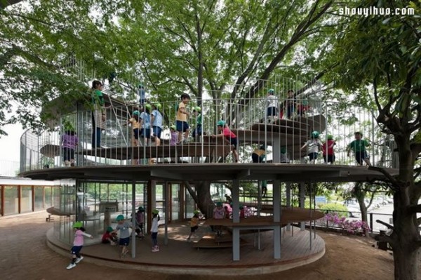 Dashu Kindergarten Design Learns to Play with Nature