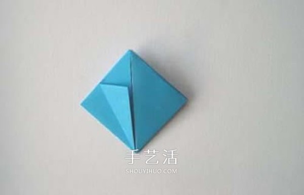 The simplest graphic tutorial on how to fold a diamond