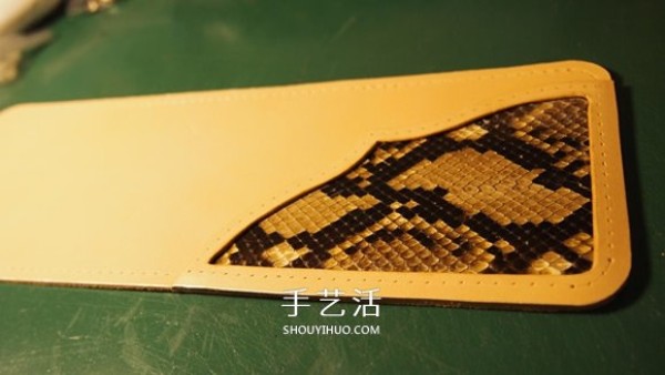 The most detailed leather art tutorial teaches you how to make a cowhide wallet step by step