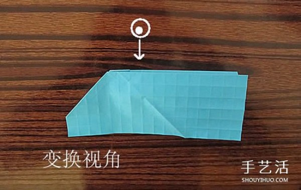 The origami method of the skull illustrates the process of folding the skull