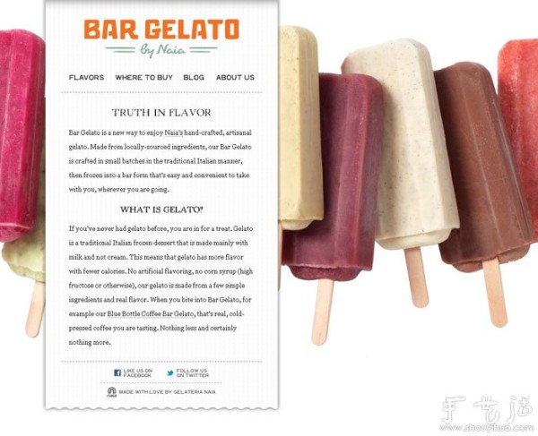 BAR GELATO all handmade ice cream