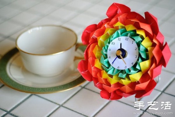 DIY to make an alarm clock that blooms like flowers