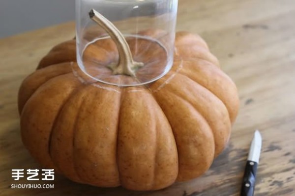 Thanksgiving Pumpkin Vase DIY Pumpkin Handmade Vase Tutorial