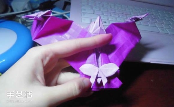 Die Lianhua Love Origami Illustration of Creative Love Origami Step by Step