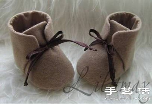 Non-woven DIY handmade cute warm boots