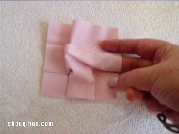 Use rag scraps to make a very protective crib and storage basket