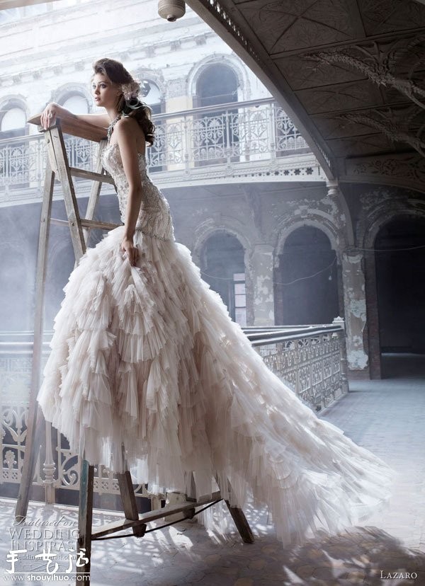 Lazaro 2011 Autumn and Winter Exquisite Wedding Dress Appreciation