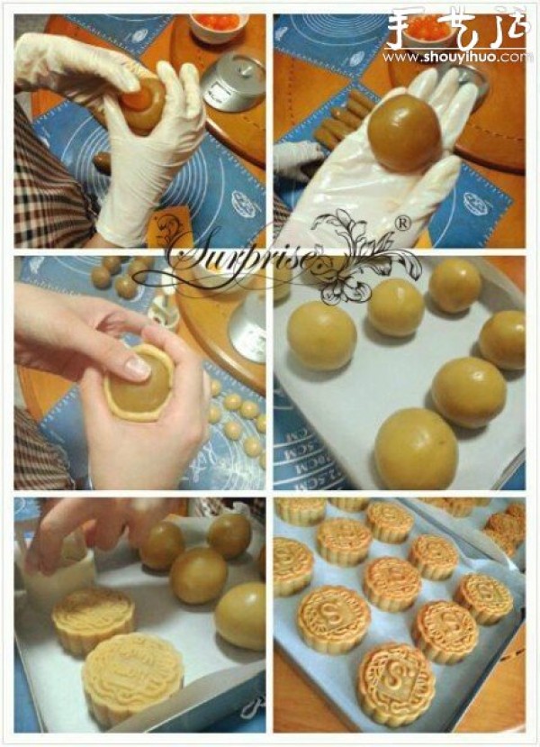 How to make mooncakes? See the handmade process of mooncakes