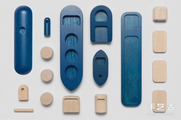 Nordic style wooden toys are full of charming minimalist design