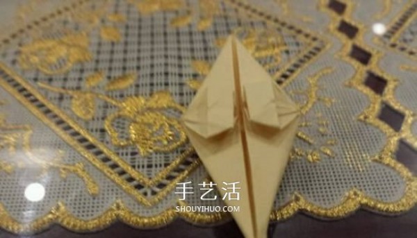 Beautiful 3D Umbrella Origami Illustration Steps to Fold a Paper Umbrella