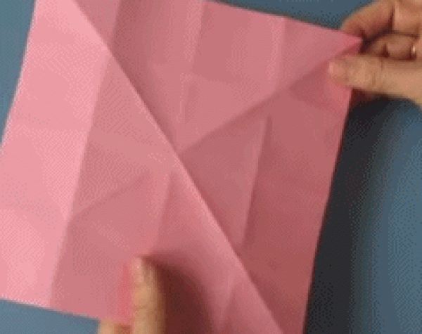 Handmade origami butterfly folding tutorial dynamic picture