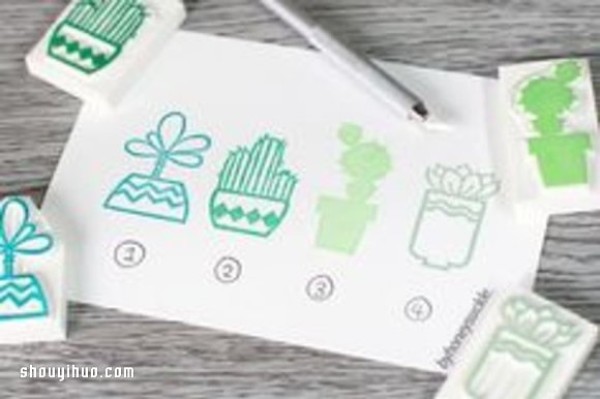 40 handmade rubber stamp DIY tutorials, there is always one suitable for you! 