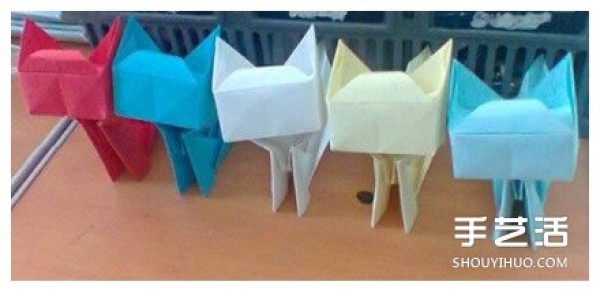 Origami 3D Cat Origami 3D Cat Origami Tutorial