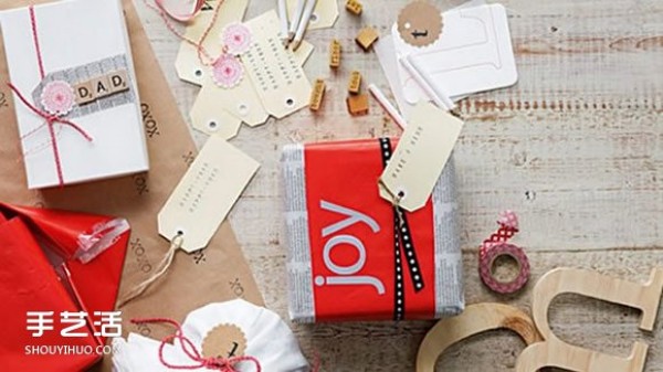 Handmade DIY with Christmas atmosphere: wonderful holiday packaging and wall hangings