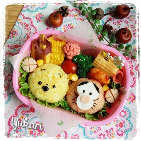 Japanese mothers DIY love lunch boxes for their children, full of happiness