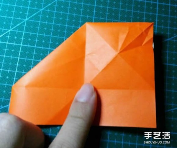 How to make an origami kingfisher with detailed instructions on how to fold a kingfisher