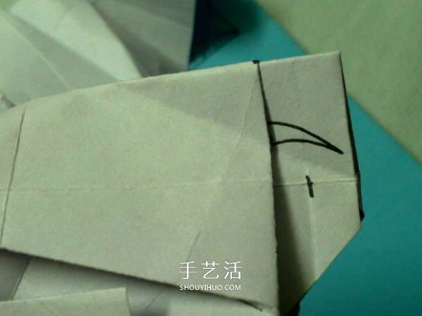 Mengshen Origami Tutorial Illustrated Steps of Folding the Cute Three-dimensional Damax