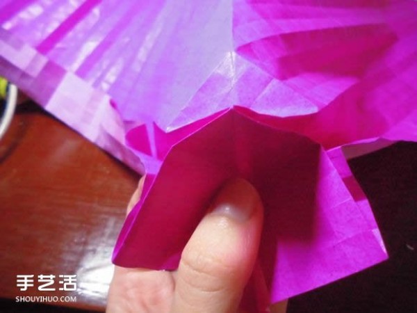 Die Lianhua Love Origami Illustration of Creative Love Origami Step by Step