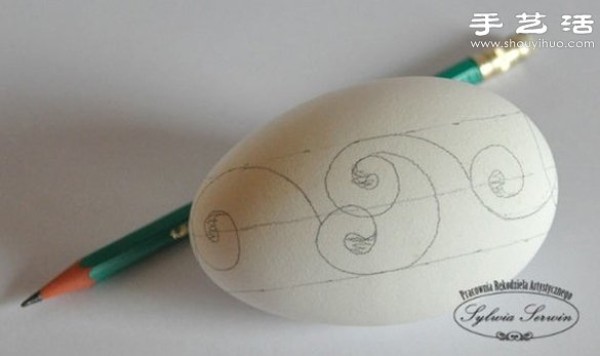 Tutorial on how to make handicrafts with exquisite egg carvings with hollows