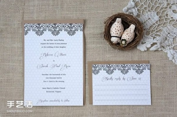 Foreign stationery designs appreciate handmade exquisite stationery pictures