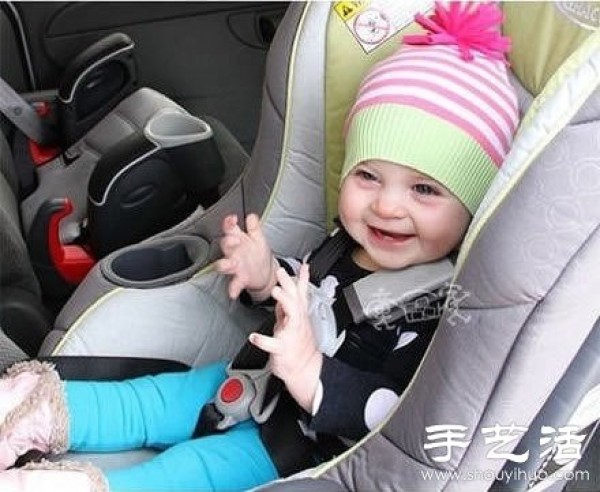 Old sweaters are transformed into handmade DIY beautiful baby hats